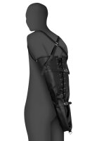 Shots arm cuff with lacing black