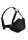Shots head harness with mouth guard and integrated ball gag in black