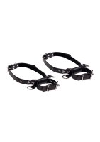 Shots thigh cuffs set black