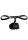 Shots back harness with arm cuffs black