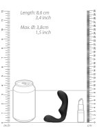Shots Vibro Prostata Massageger&auml;t schwarz