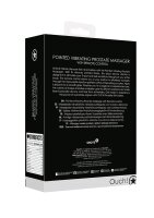 Shots Vibro Prostata Massageger&auml;t schwarz