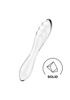 Satisfyer Dazzling Crystal 1 Glass Dildo Transparent