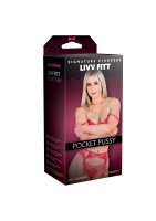 Doc Johnson Livv Fitt ULTRASKYN Pocket Pussy Masturbator Vanilla