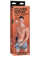Doc Johnson Oliver Flynn Realistic ULTRASKYN Dildo 10" / 25 cm Vanilla