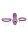 XR Brands Lickgasm vibrator with leak + suction function purple