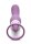 XR Brands Lickgasm vibrator with leak + suction function purple