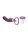 XR Brands Lickgasm vibrator with leak + suction function purple