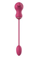 Essentials Flexible Dual Stimulator And Vibrating Egg Pink