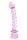 Glaze Glass Rosebud Spiral G-Spot Dildo - 22,8 cm