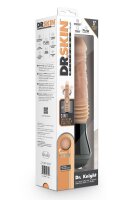 Dr. Skin Silicone Dr. Knight Thrusting Gyrating Vibrating Dildo Beige 27,5 cm