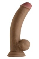 Shaft Model C 8,5 Inch Liquid Silicone Dong With Balls Oak 21,5 cm