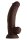 Shaft Model C 7,5 Inch Liquid Silicone Dong With Balls Mahogany 19 cm