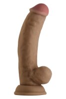 Shaft Model C 7,5 Inch Liquid Silicone Dong With Balls Oak 19 cm