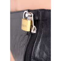 XR Brands Spiked Leather Confinement Jockstrap