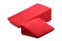 Bedroom Bliss Liebes Kissen Set - rot