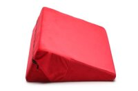 Bedroom Bliss Schmales Liebes Kissen rot