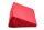 Bedroom Bliss Schmales Liebes Kissen rot