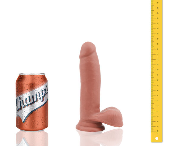 Champs Derpy Dual Density Dildo 7 inch / 17.5 cm