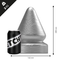 STRETCHR Sirup Butt Plug L Gun Metal - 16,5 cm