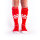 BRUTUS PUPPY Party Socks w. Pockets Red / White - OS