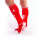 BRUTUS PUPPY Party Socks w. Pockets Red / White - OS
