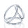 Stainless Steel Triple Cockring M 40/45/50 mm
