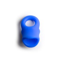 Sport Fucker Liquid Silicone Baller Ring Blue