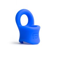 Sport Fucker Liquid Silicone Baller Ring Blue