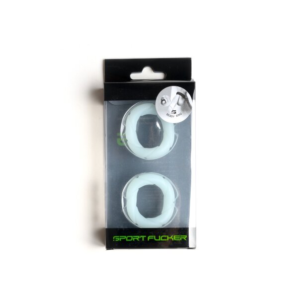 Sport Fucker Liquid Silicone Ready Rings 2 Pack luminous