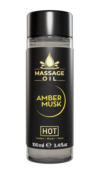 HOT Massage&ouml;l Amber & Musk 100 ml