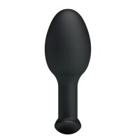 Pretty Love anal plug silicone black 8.4 cm
