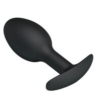 Pretty Love anal plug silicone black 8.4 cm