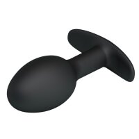 Pretty Love anal plug silicone black 8.4 cm