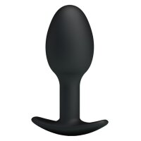 Pretty Love anal plug silicone black 8.4 cm