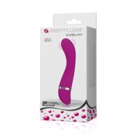 Pretty Love Cvelyn Vibrator Purple - 18.7 cm