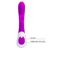Pretty Love Sextoy Rabbit Harlan Lila Wei&szlig;