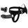 Pretty Love Strap On Vibrating Dildo Marvin Black 9 cm