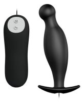 Pretty Love Analplug vibrierend mit Controller Schwarz 2,8 cm