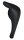 Pretty Love Ring vibrierend Schwarz 2,5 cm