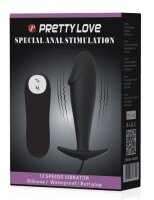 Pretty Love Analplug Penz vibrierend 3 cm