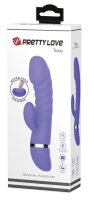 Pretty Love Vibrator Rabbit Tra&ccedil;y purple blue