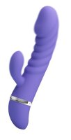 Pretty Love Vibrator Rabbit Tra&ccedil;y violett blau