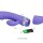 Pretty Love Vibrator Rabbit Tra&ccedil;y violett blau