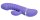 Pretty Love Vibrator Rabbit Tra&ccedil;y violett blau