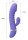 Pretty Love Vibrator Rabbit Tra&ccedil;y violett blau