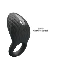 Pretty Love Cock Ring vibrierend Schwarz