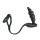 Pretty Love Analplug Vibra vibrierend mit Ringen Schwarz  2,4 cm