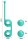 Pretty Love Cone balls Tighten Up 3 Turquoise
