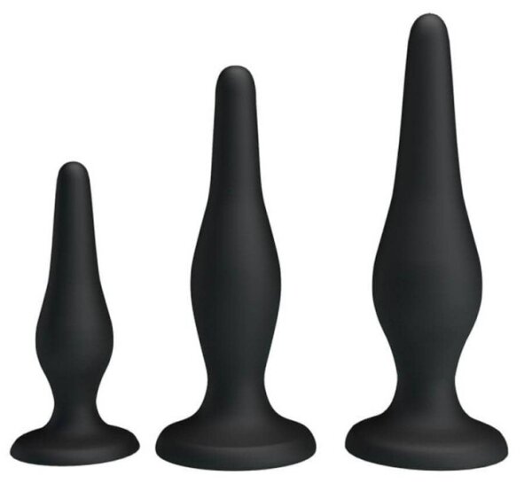 Pretty Love Analplugs 3er Set f&uuml;r Anf&auml;nger